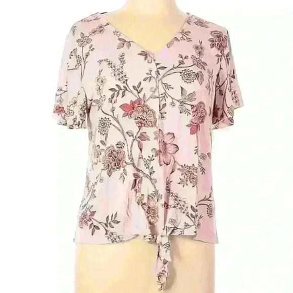 Maurice’s Floral Top size M - Picture 1 of 5